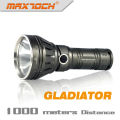 Maxtoch gladiador lanterna de LED recarregável polícia